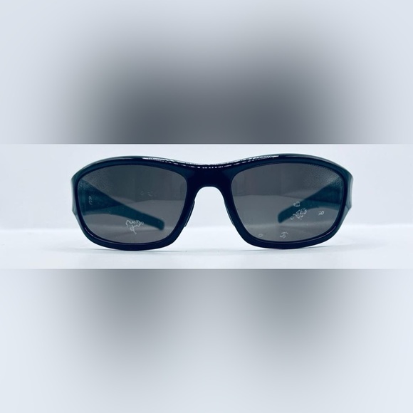 Veza Black Oval Sunglasses Frames Only - Picture 3 of 8